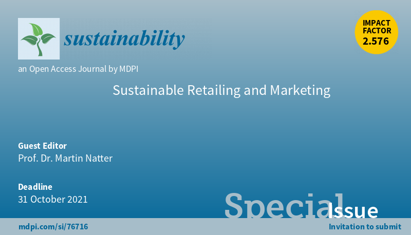 Sustainable retailing and marketing